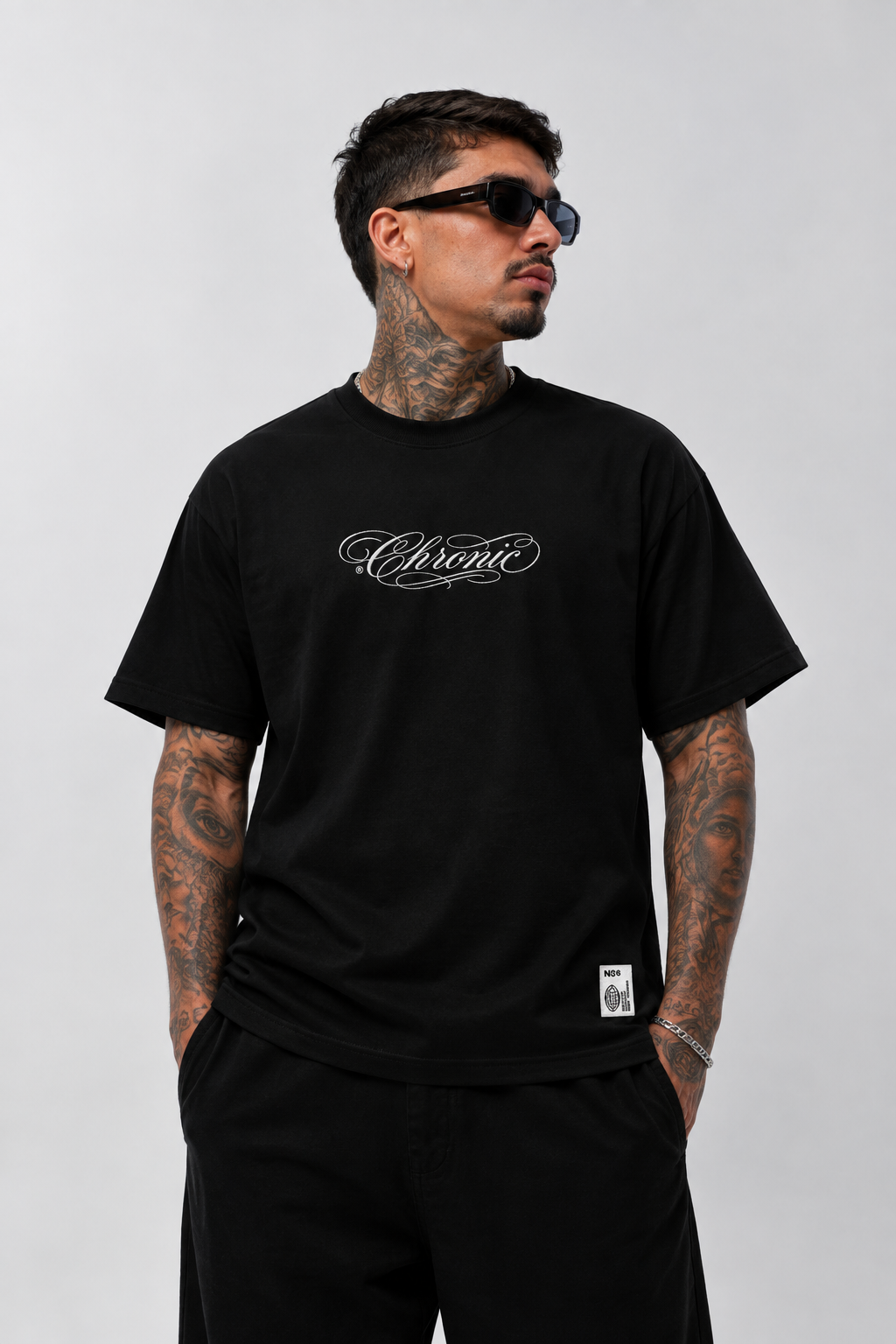 Camiseta Chronic bordada - 4685